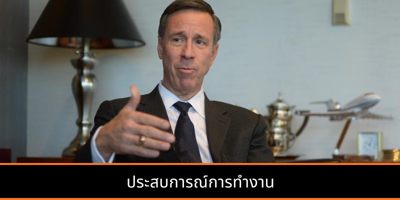 ประสบการณ์การทำงาน